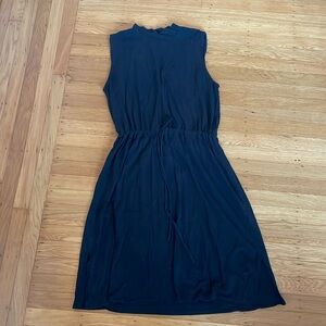 Eileen Fisher sleeveless dress black size L